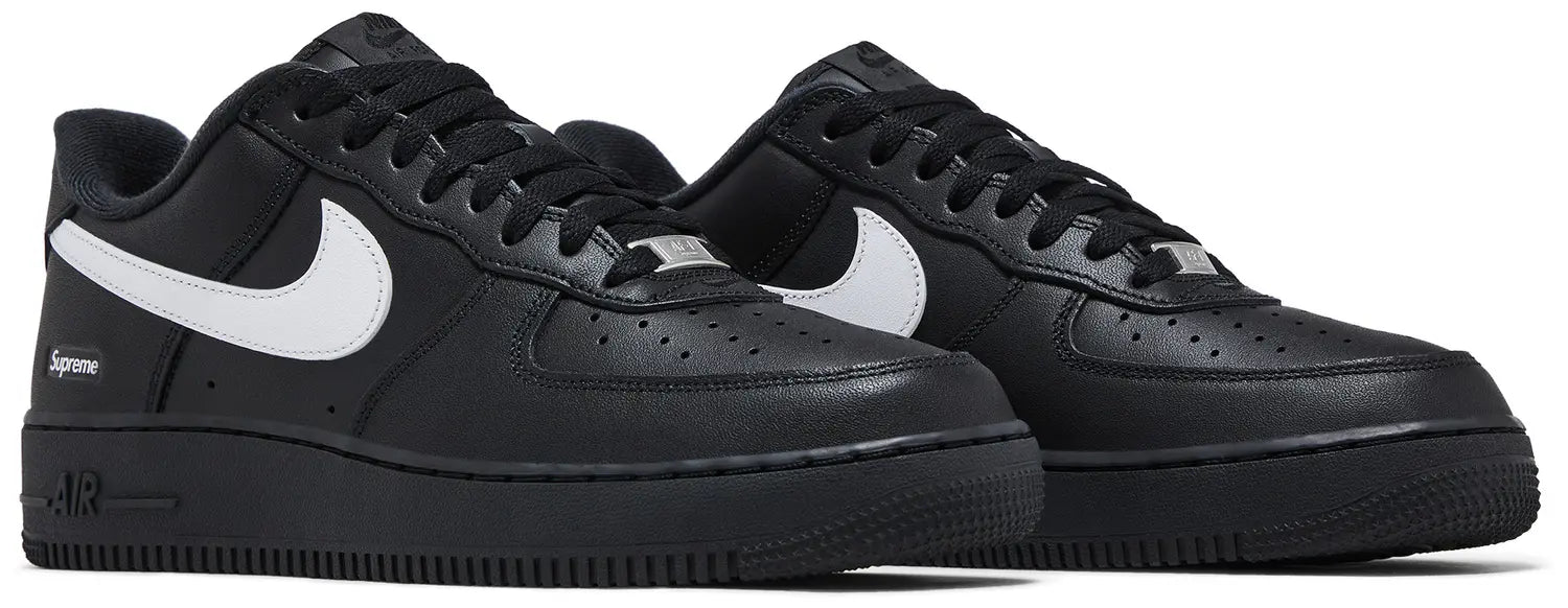 Supreme x Nike Air Force 1 Low 'Box Logo - Black White'