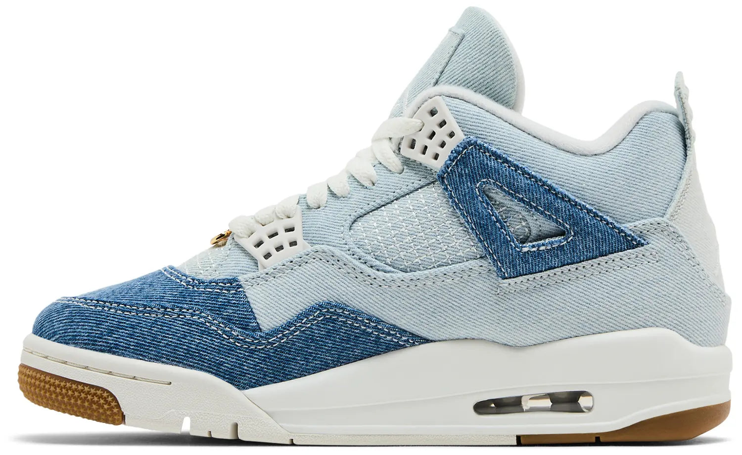 Wmns Air Jordan 4 Retro TEX 'Worn Blue Denim'
