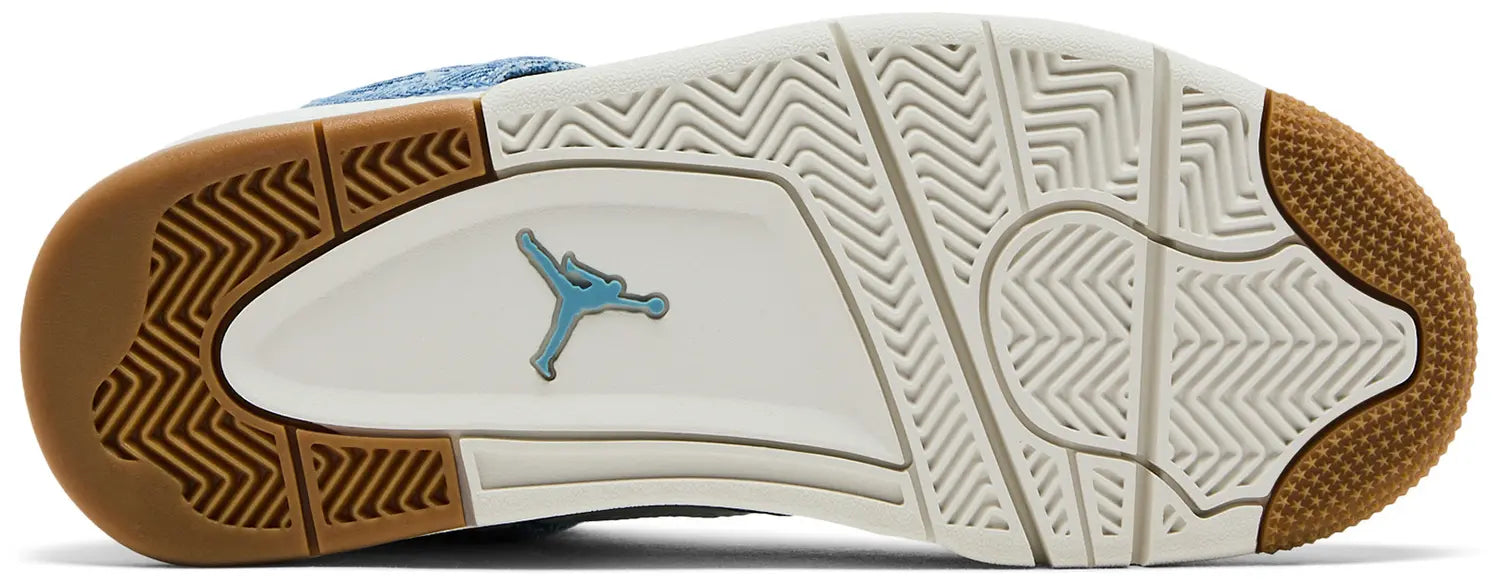 Wmns Air Jordan 4 Retro TEX 'Worn Blue Denim'